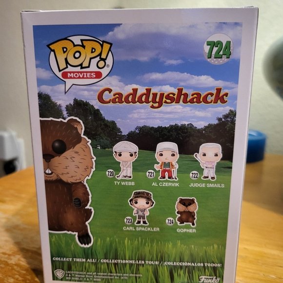 Caddyshack Gopher Flocked Target Exclusive Funko Pop - Picture 3 of 7